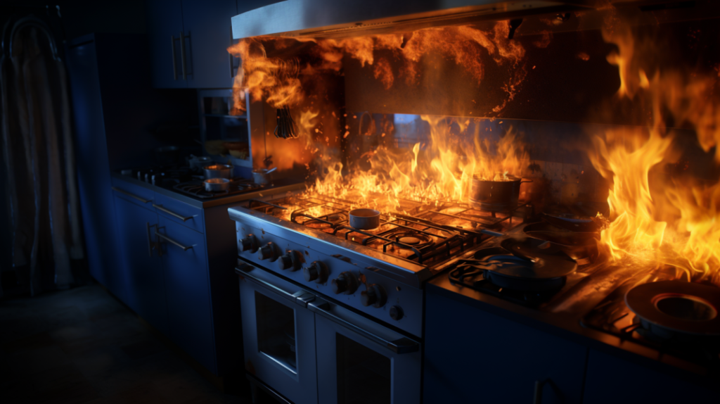 Hausrat Versicherung schützt bei Brand